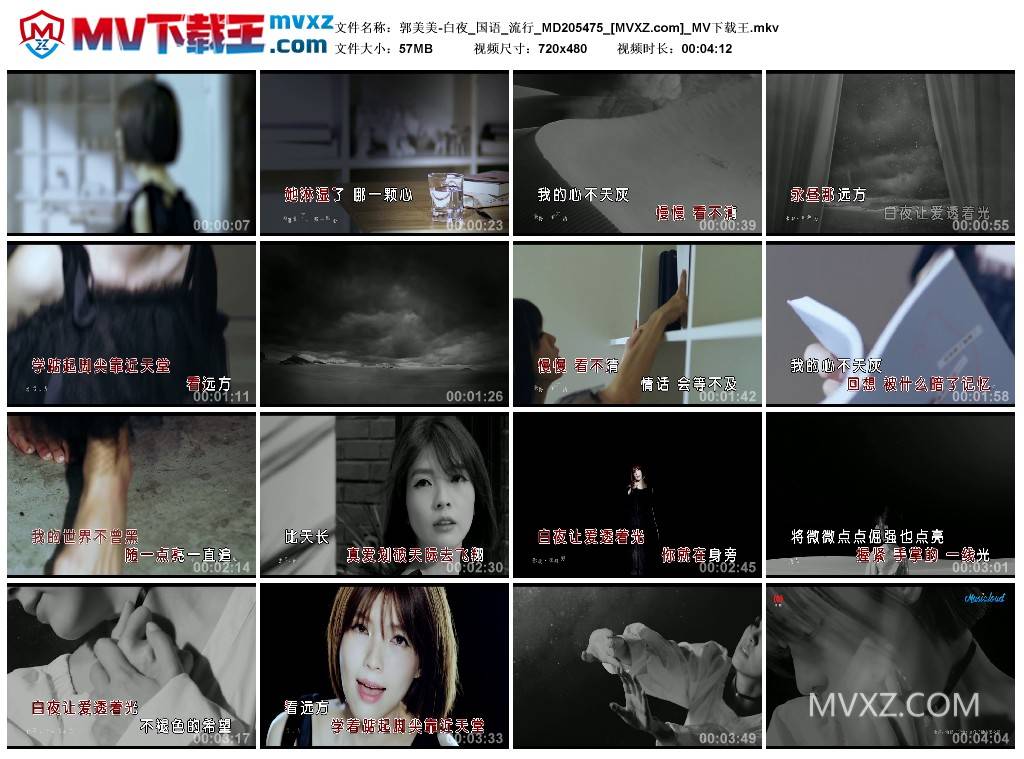 郭美美-白夜_国语_流行_MD205475